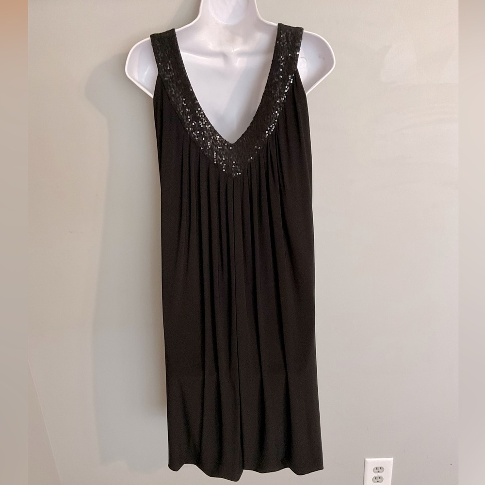 Dress barn sequined neckline tank dress. Size 14 - Picture 2 of 7